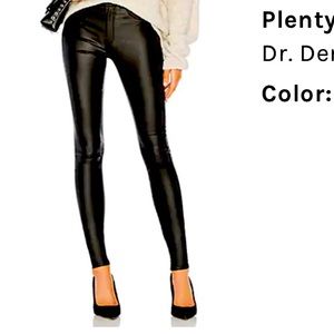 Dr. Denim Coated Black “Plenty” Jeans innblack gunmetal